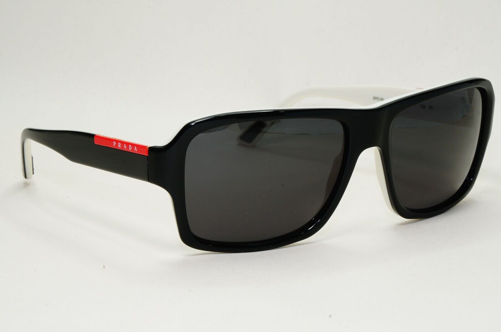 Prada Sunglasses 2009 Vintage Black Square PS05LS SPS 05L AAM-3M1 60mm 171024