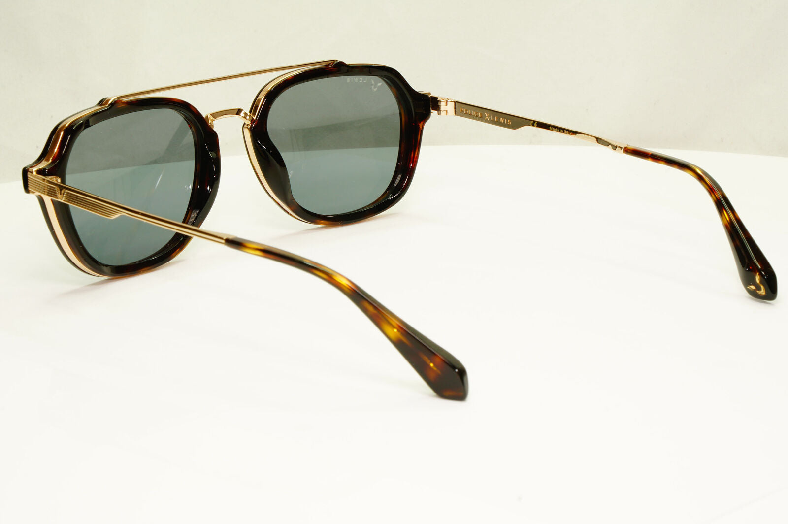 Police Lewis Hamilton F1 Sunglasses Brown Green Tortoise 05 SPL A26N COL 300Y