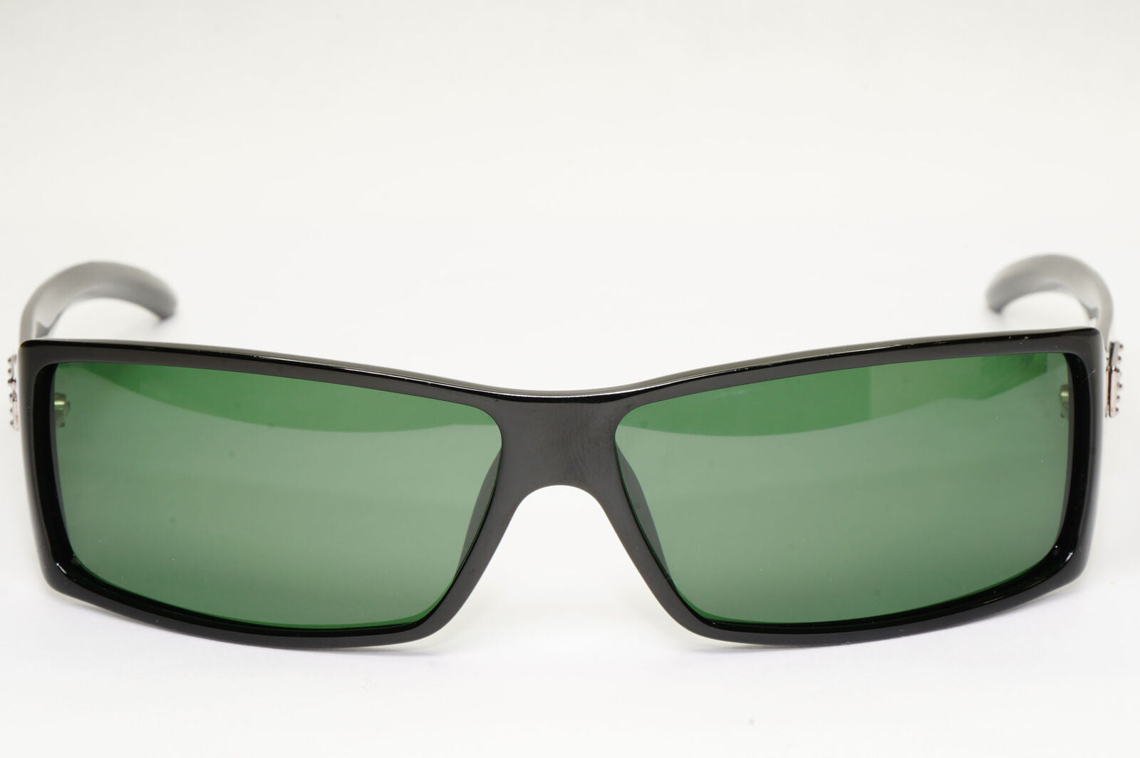 Gucci 1998 Sunglasses Black Green Slim Rectangle Retro GG 2515/S 584 290323