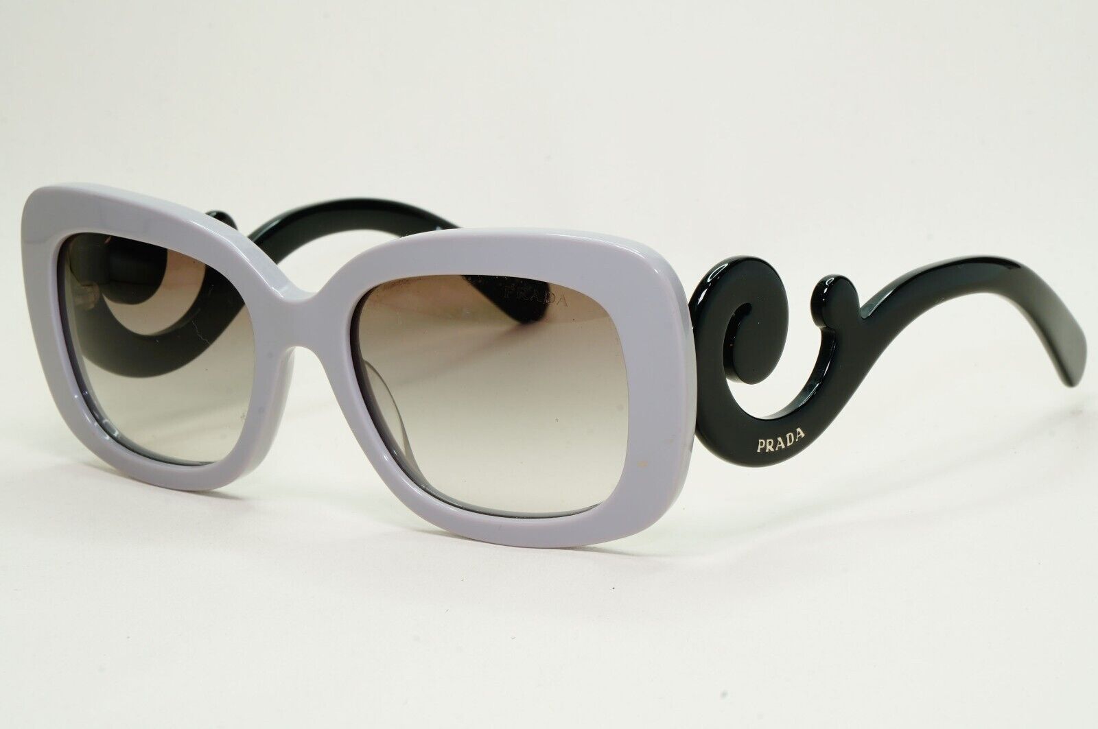Prada Sunglasses Swirl Baroque Square Lilac Black PR27OS SPR 27O QE0-0A7 250924