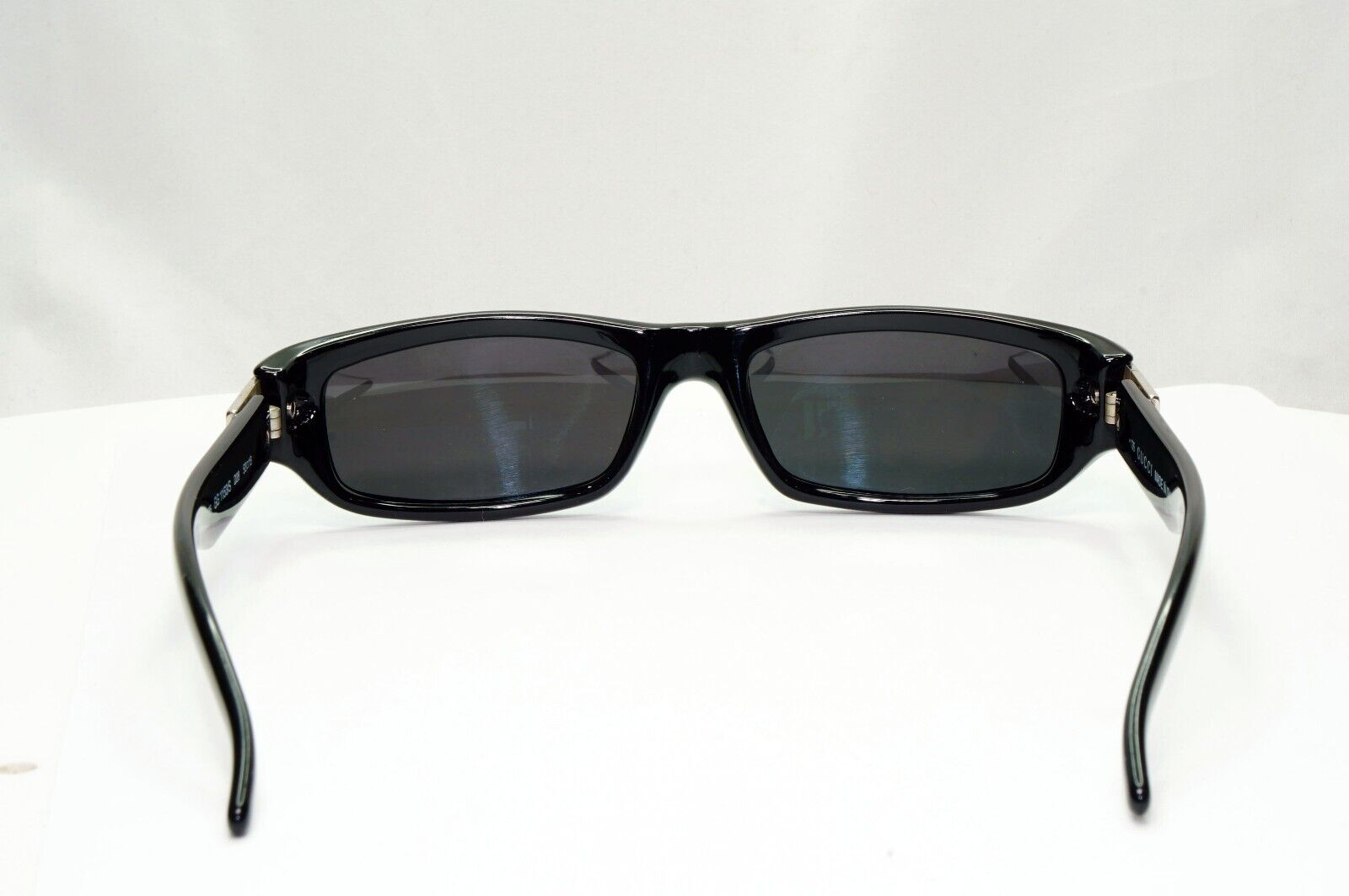 Gucci Sunglasses 1997 Vintage Black Rectangle Silver GG 1153/S D28 53mm 120125