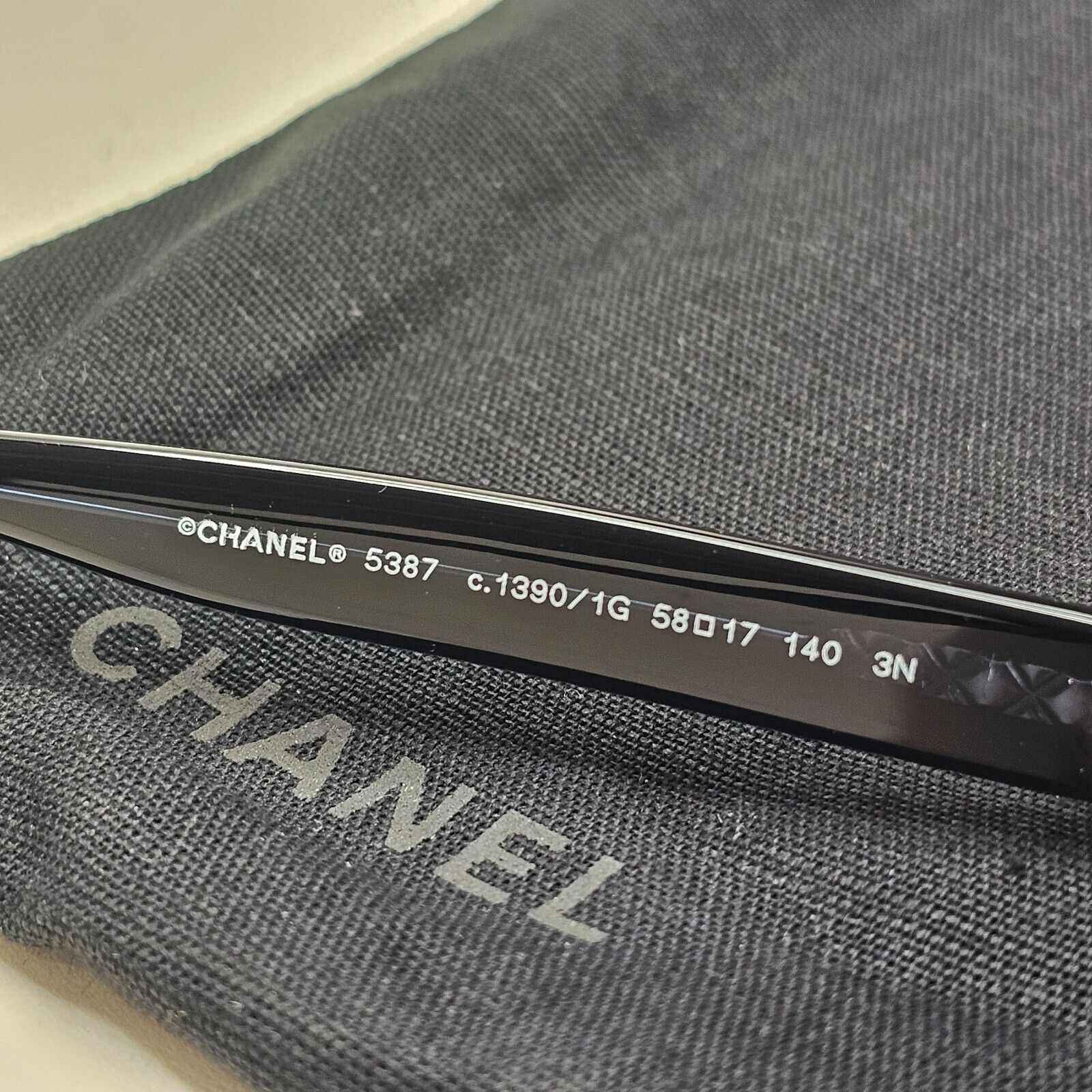 Chanel Sunglasses Dark Blue Gradient Round 5387 c.1390/1G 58mm