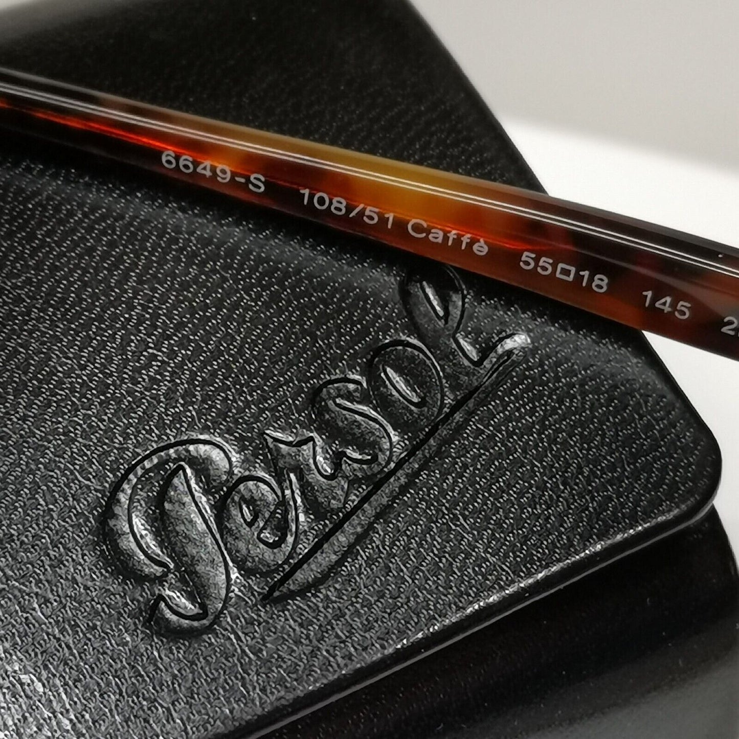 Persol Sunglasses 2016 Brown Tortoiseshell Gradient Square 6649-S 108/51 55mm