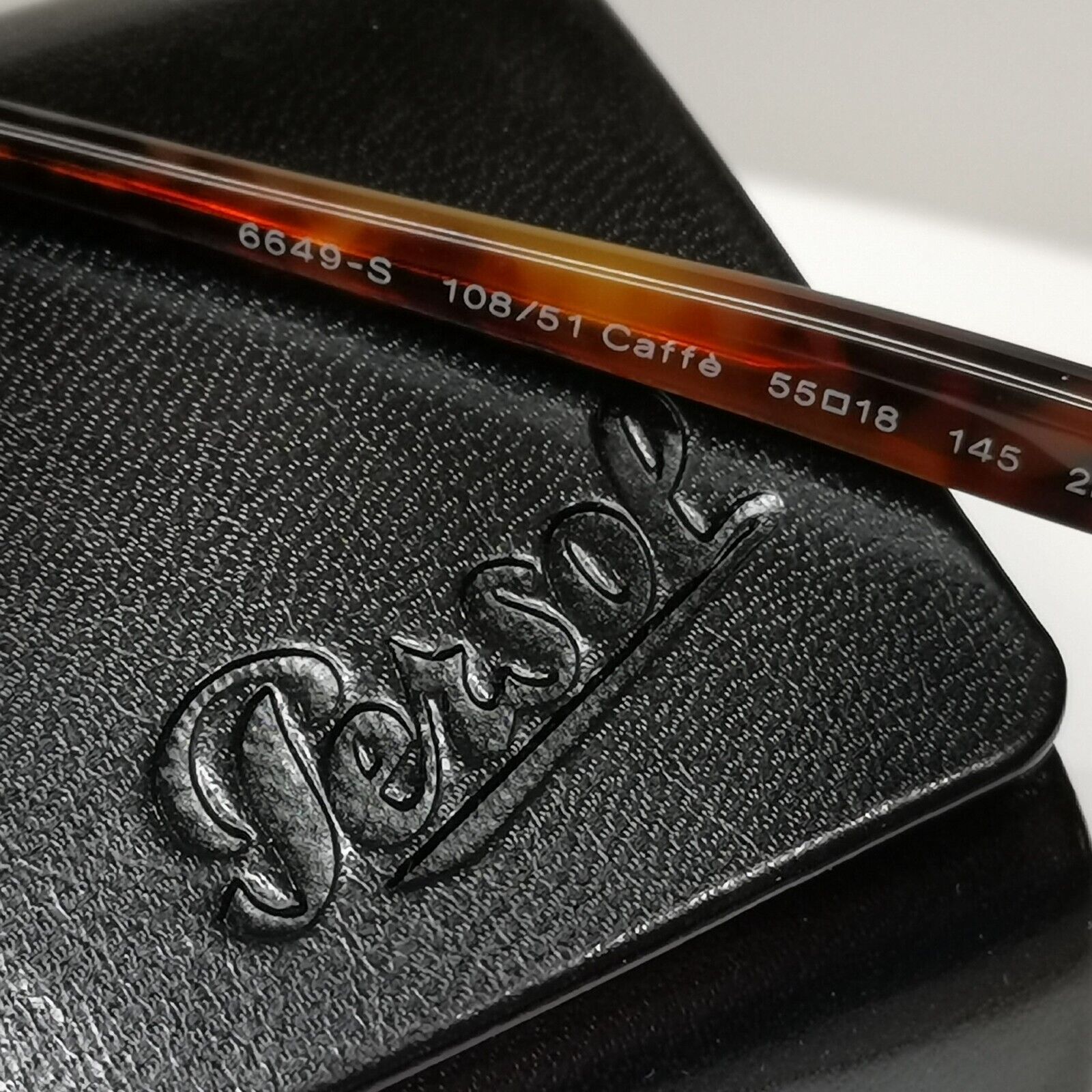 Persol Sunglasses 2016 Brown Tortoiseshell Gradient Square 6649-S 108/51 55mm