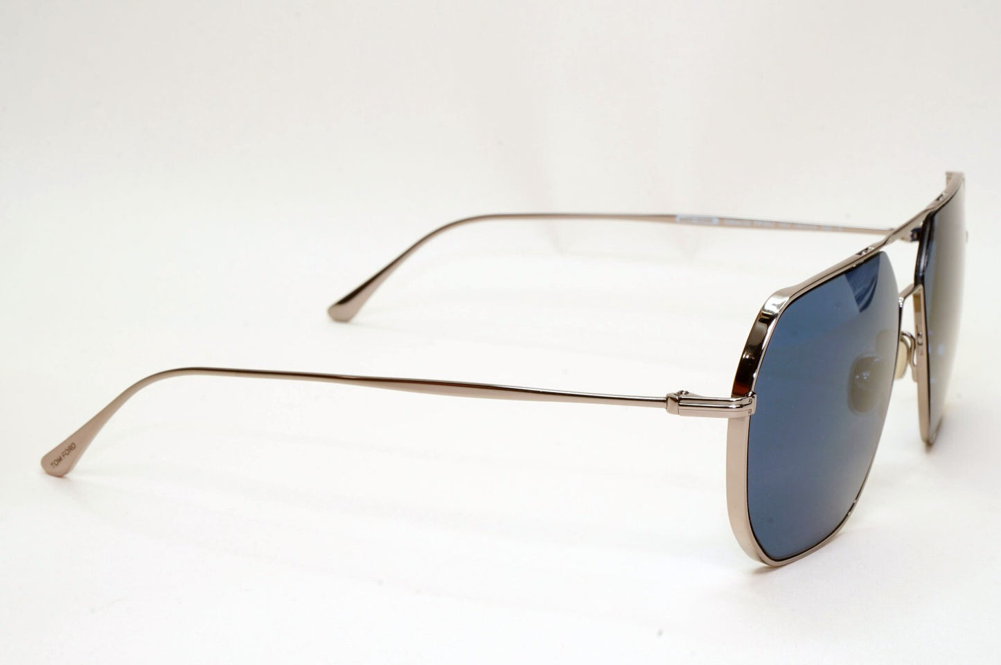 Tom Ford Sunglasses Gilles-02 Gunmetal Blue Navigator Pilot TF 852 14V 61mm