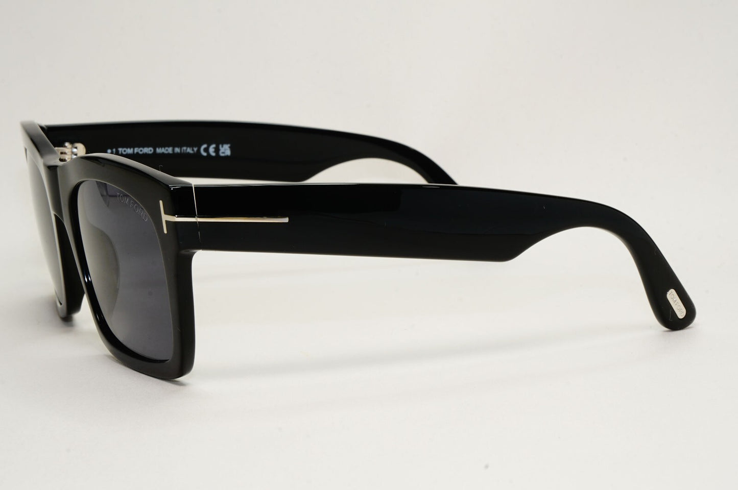 Tom Ford Sunglasses Black Glossy Square Gold Nico FT1062 TF 1062 01A 56mm [A]