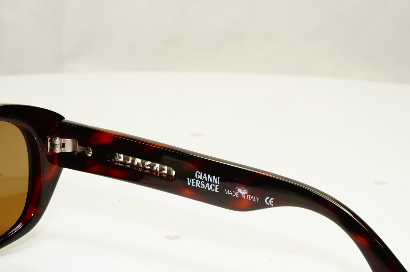 Gianni Versace 1996 Mens Vintage Brown Square Sunglasses GV MOD 464/B COL 900