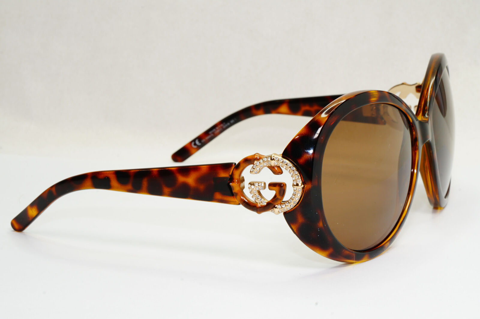 Gucci Sunglasses 2009 Vintage Brown Tortoise Gold Large GG 3069/S V08CC 180224