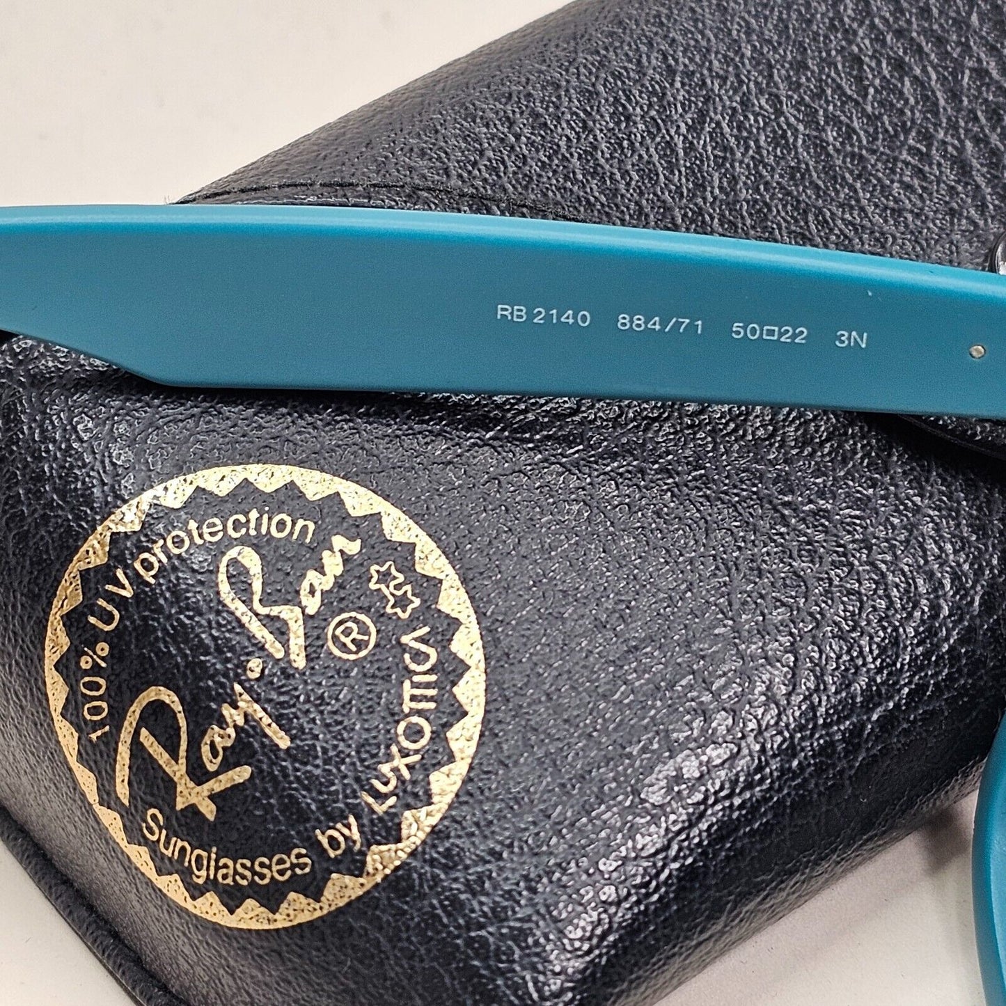 Ray-Ban Sunglasses 2012 Wayfarer Matte Turquiose Grey RB 2140 884/71 50mm 151024