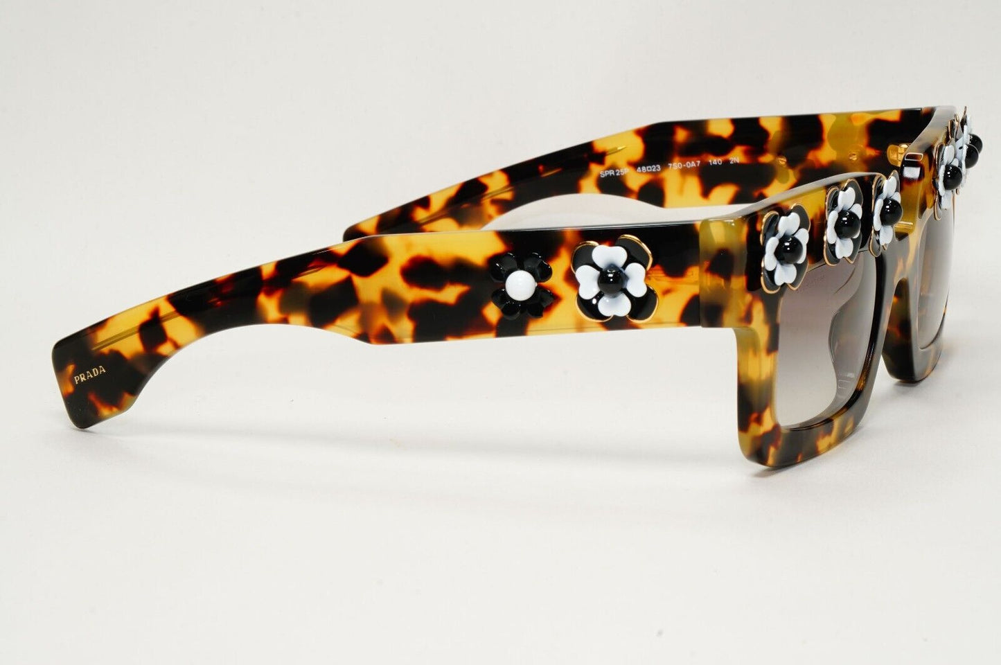 Prada Sunglasses 2014 Limited Edition Poeme Flowers Brown PR25PS SPR 25P 7S0-0A7