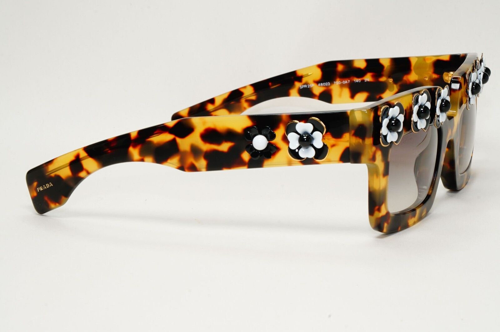 Prada Sunglasses 2014 Limited Edition Poeme Flowers Brown PR25PS SPR 25P 7S0-0A7