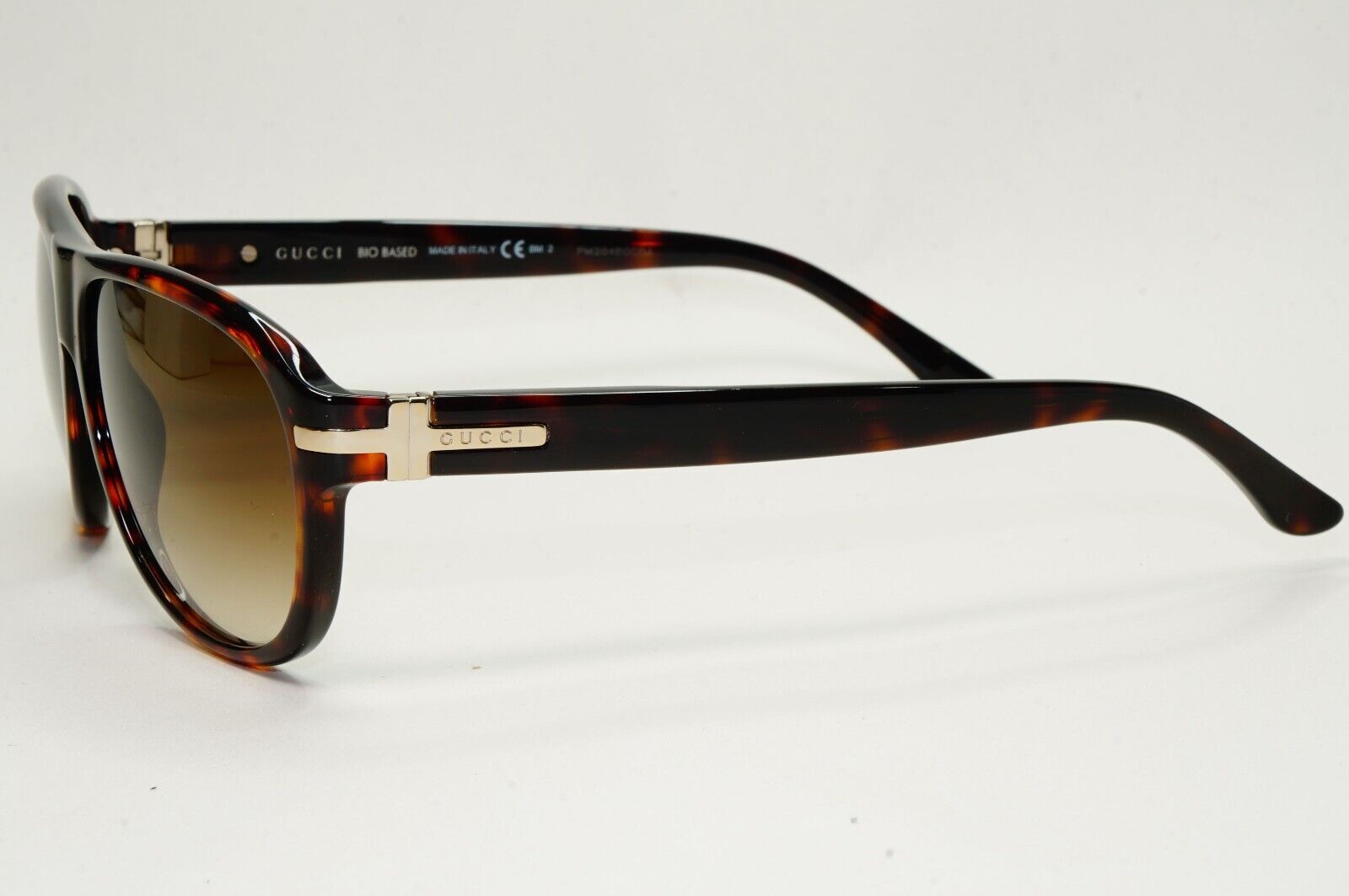 Gucci Sunglasses 2012 Vintage Brown Gold Pilot Unisex GG 1051/S WR9CC 171024