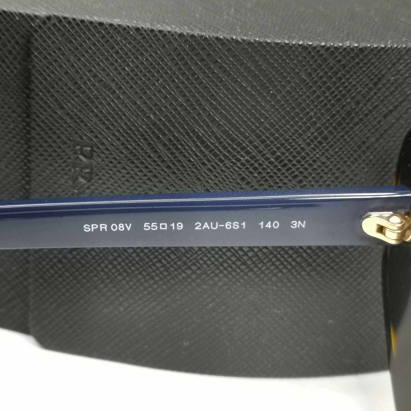 Prada Sunglasses Brown Blue Tortoiseshell Gradient Square PR08VS SPR 08V 2AU-6S1