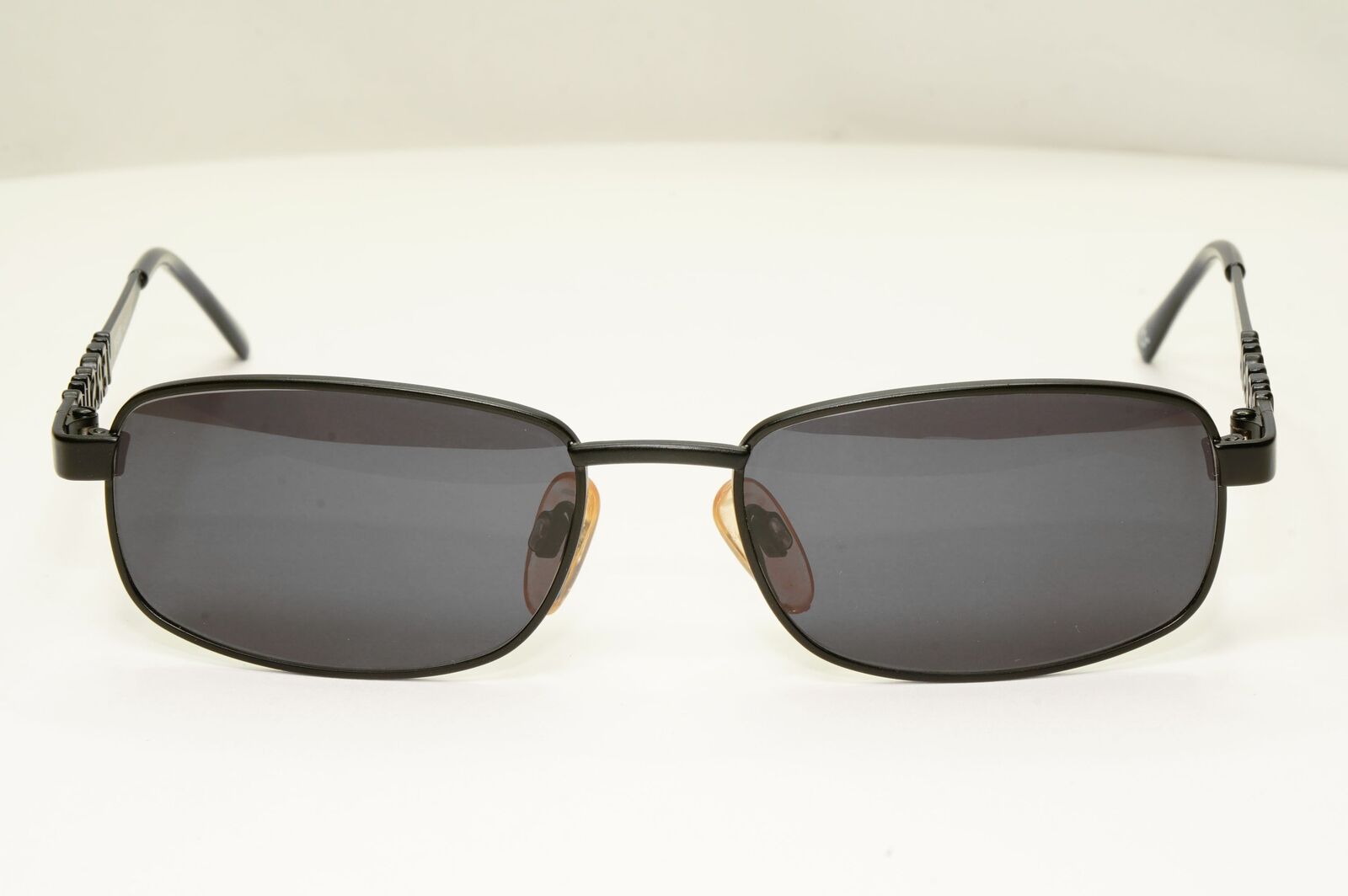 Versus 1995 Vintage Black Metal Sunglasses Gianni Versace MOD R27 COL 028