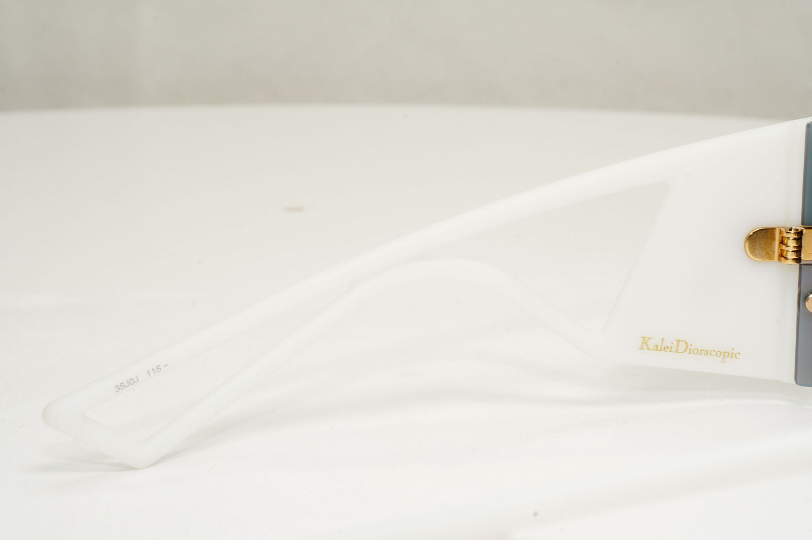 Dior Kaleidiorscopic Sunglasses Shield Visor Mirror White Pink Gold 35J0J