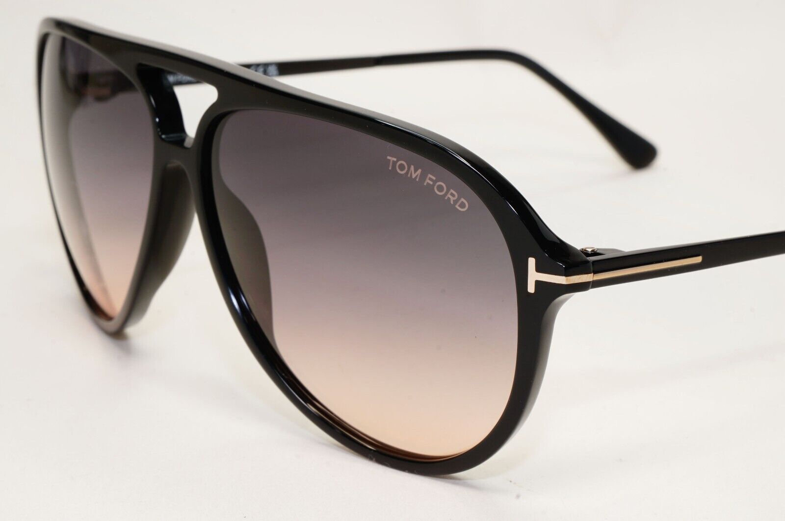 Tom Ford Sunglasses Samson Black Pilot Grey Gradient FT0909 TF 909 01B