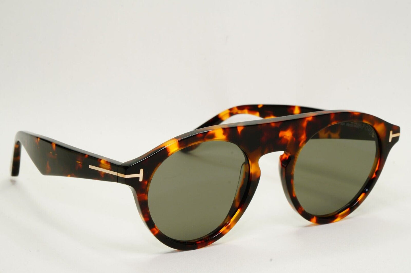 Tom Ford Sunglasses Christopher-02 Brown Tortoiseshell Green FT0633 TF 633 52A