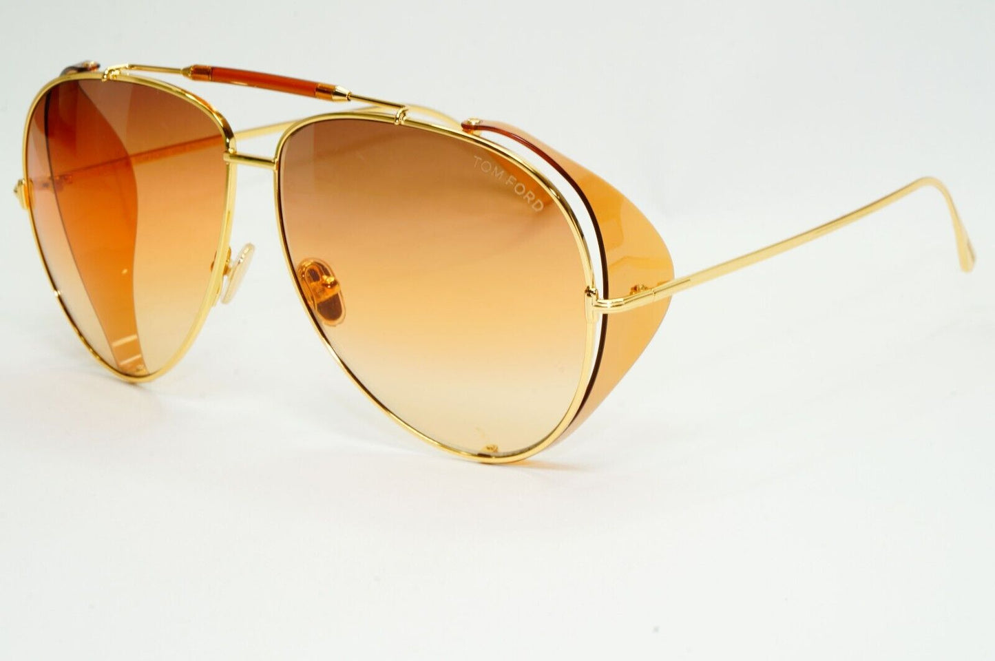 Tom Ford Sunglasses Jack-02 Oversized Unisex Large Pilot Gold FT0900 TF 900 30F
