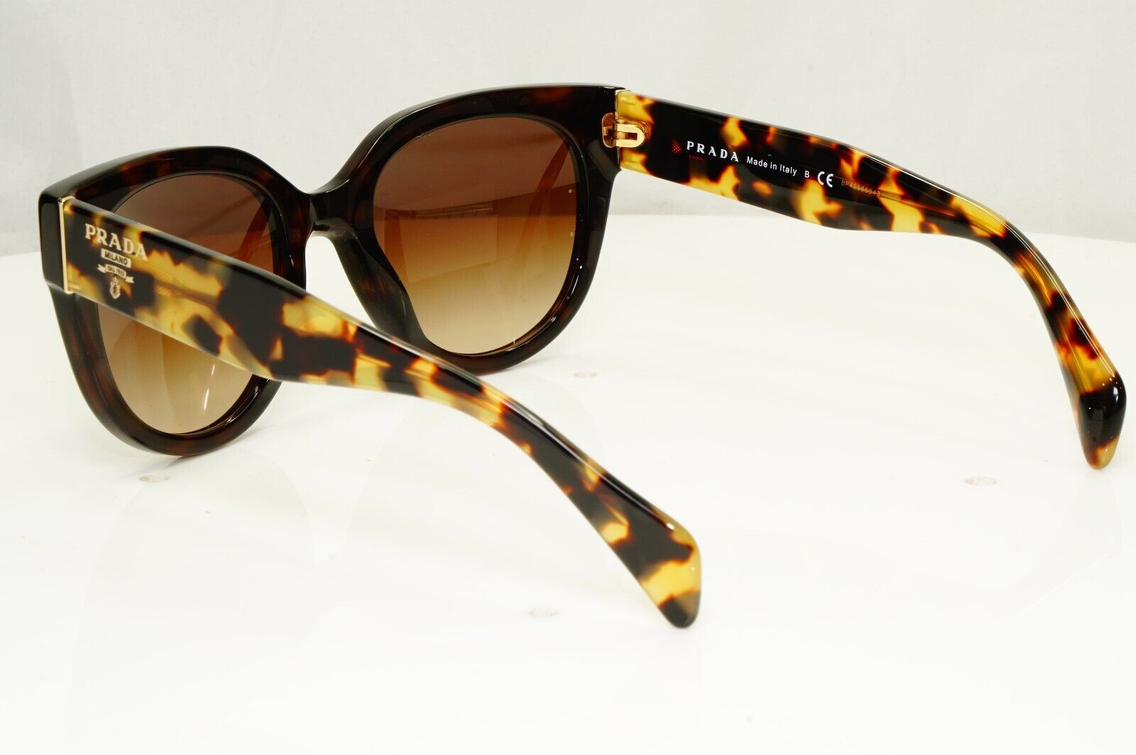 Prada Sunglasses  Brown Tortoise Shell Square Large SPR 17O Swing 2AU-6S1 [A]