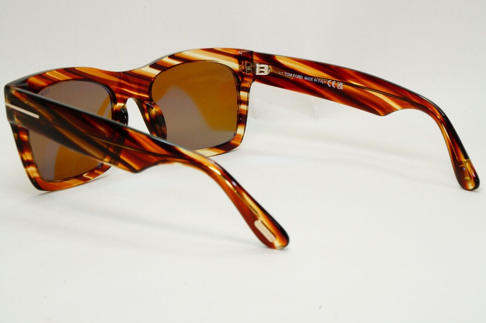 Tom Ford Sunglasses Nico-02 Brown Transparent Honey FT1062 TF 1062 56E