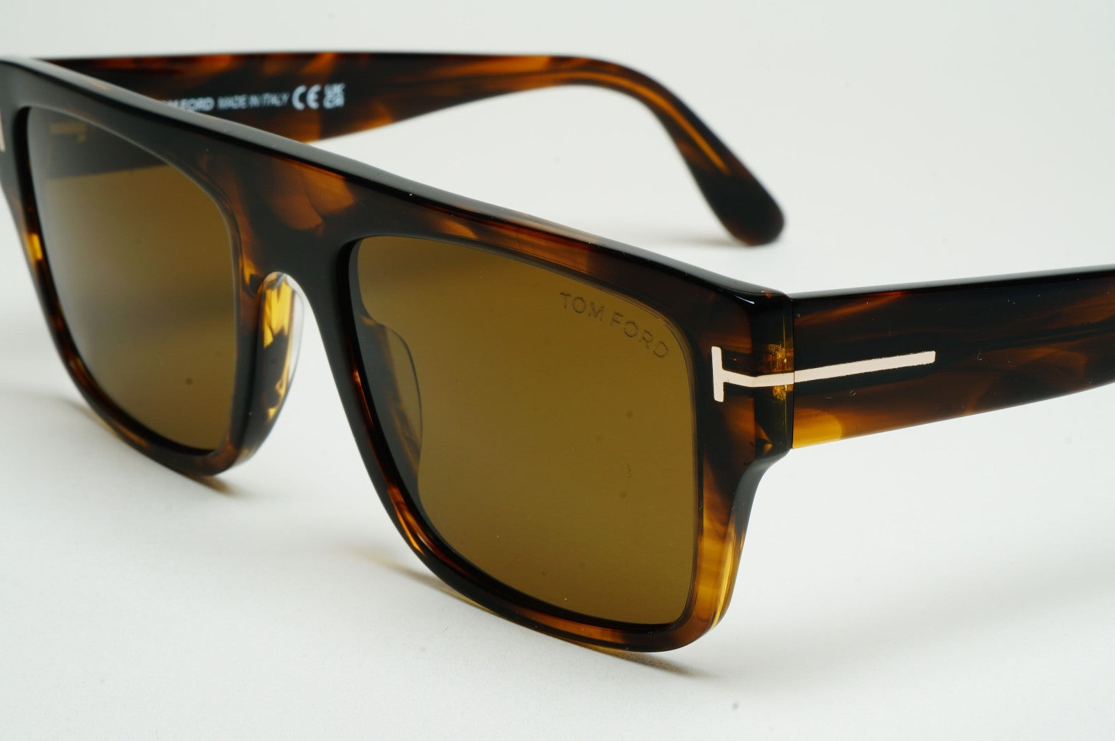 Tom Ford Sunglasses Dunning-02 Brown Square Dark Tortoise FT0907 TF 907 48J