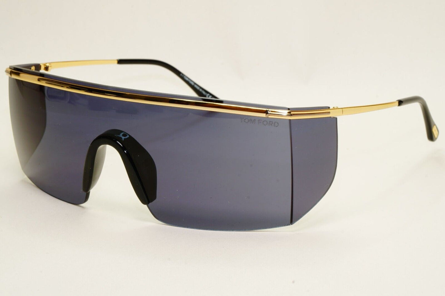 Tom Ford Sunglasses Pavlos-02 Gold Grey Shield Square FT0980 TF 980 30A