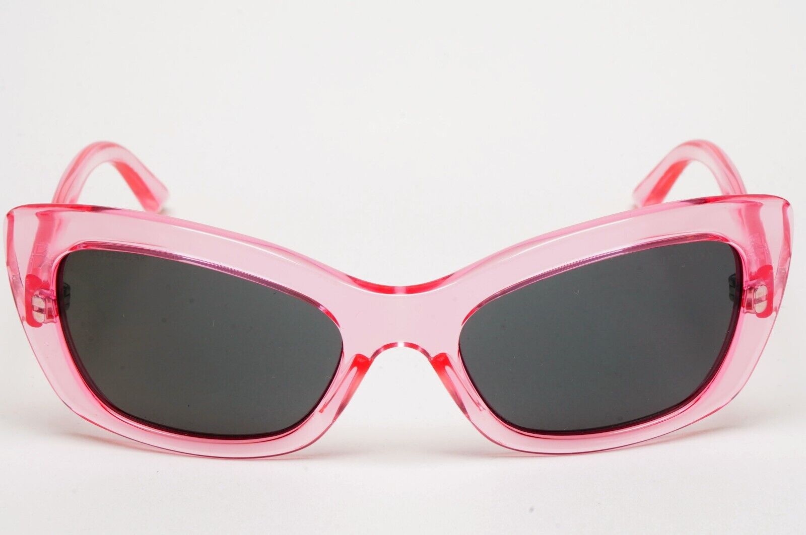 Prada Sunglasses 2018 Pink Transparent Cat Eye PR19MS SPR 19M ABH-1A1 060125
