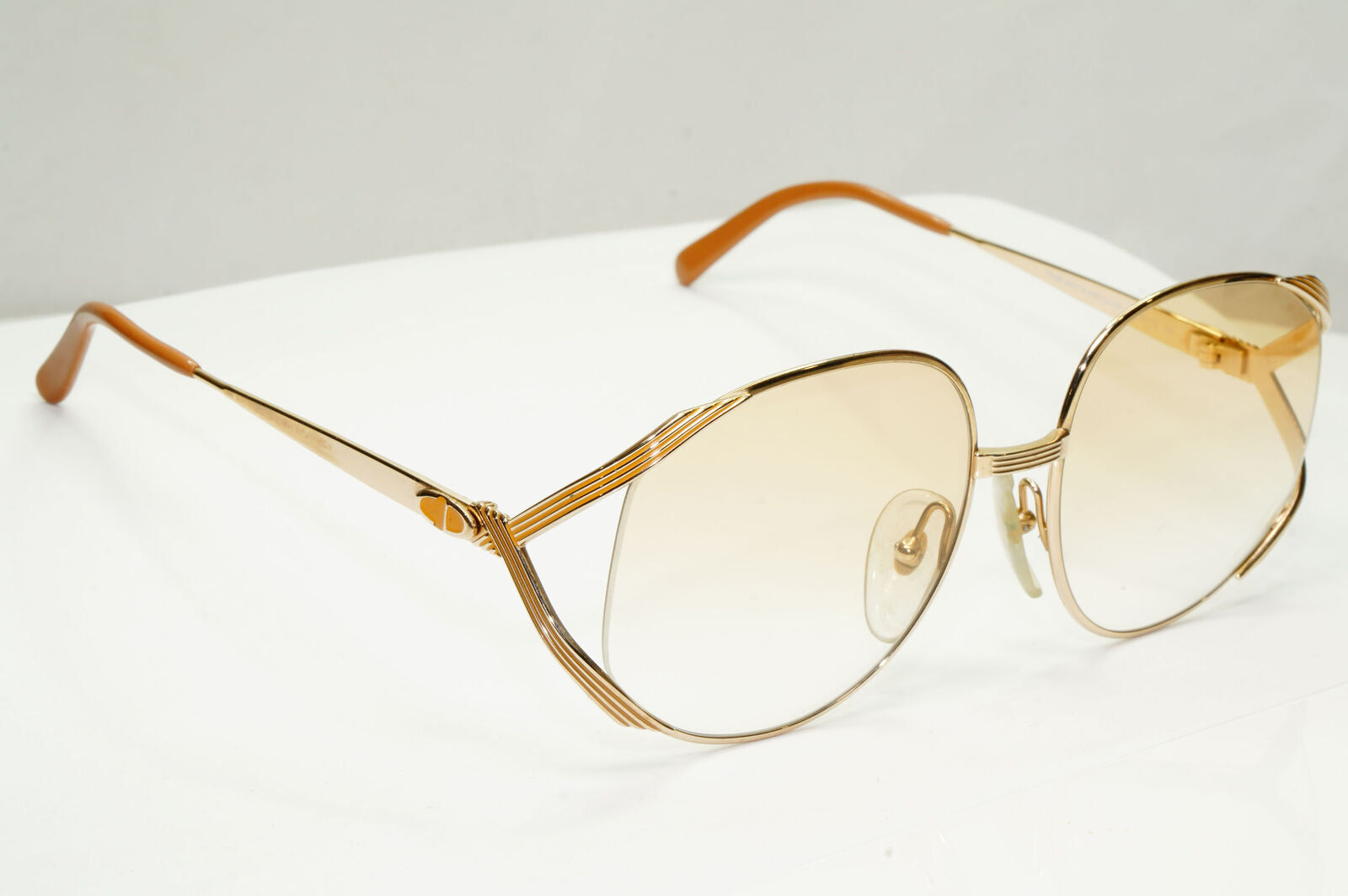Dior 1990s Vintage Sunglasses Austria Gold Brown Gradient Square 2387 41 251122