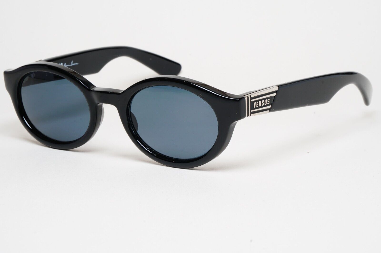 Versus Sunglasses 1996 by Gianni Versace Vintage Black Grey MOD EZ9 COL 852