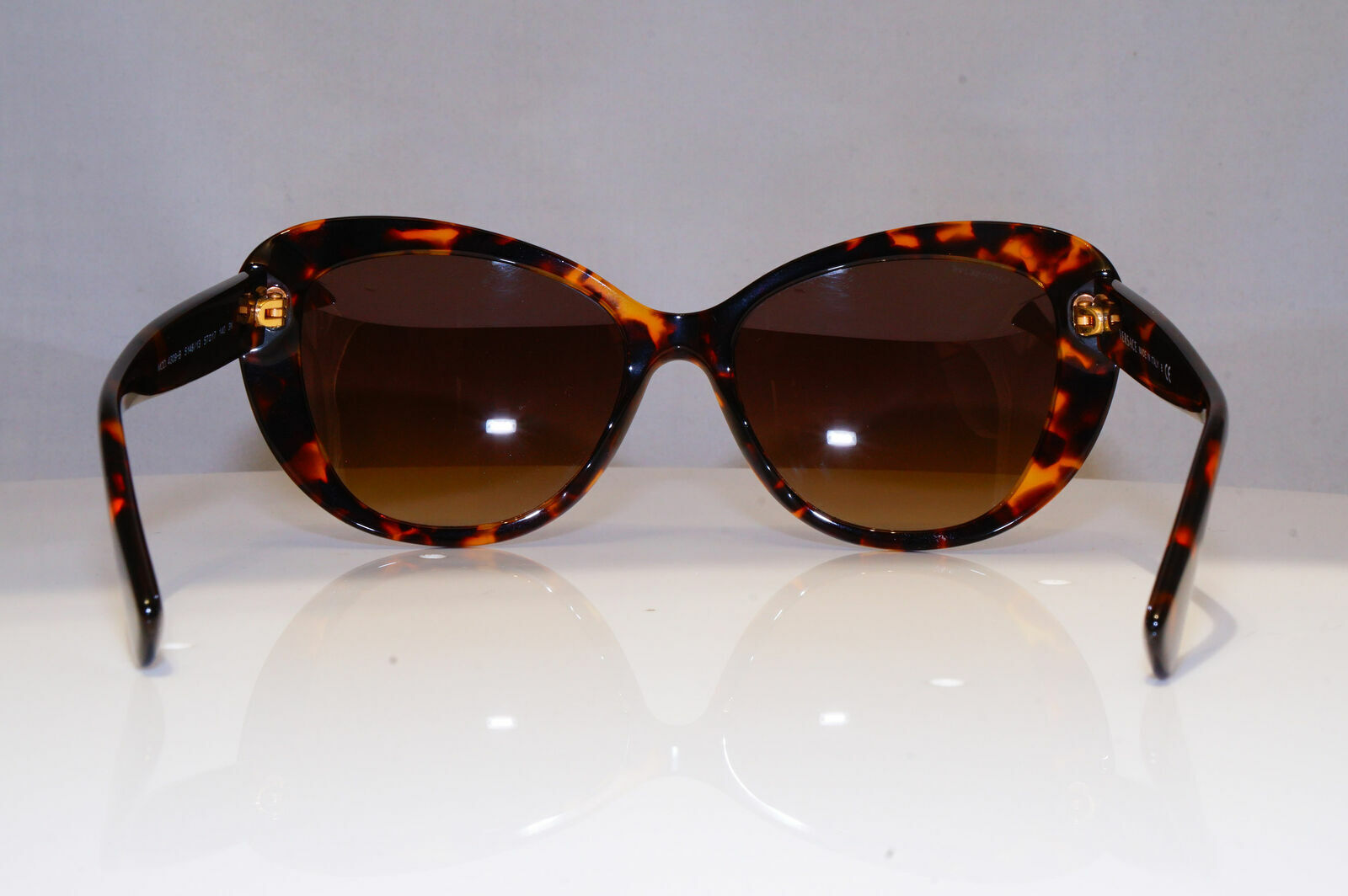 Authentic VERSACE Diamante Boxed Sunglasses Brown Vintage 4309 5148/13 21355