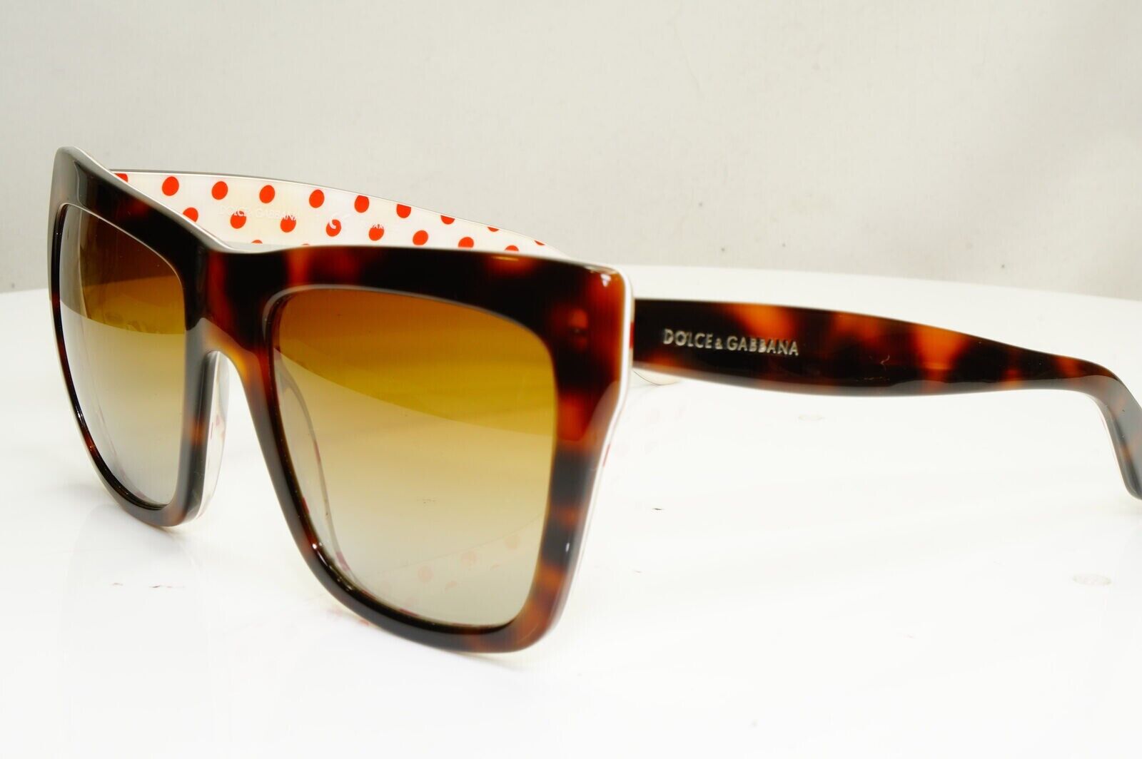 Dolce & Gabbana Sunglasses Brown Tortoise Square Oversized DG 4228 2872/T5 29907