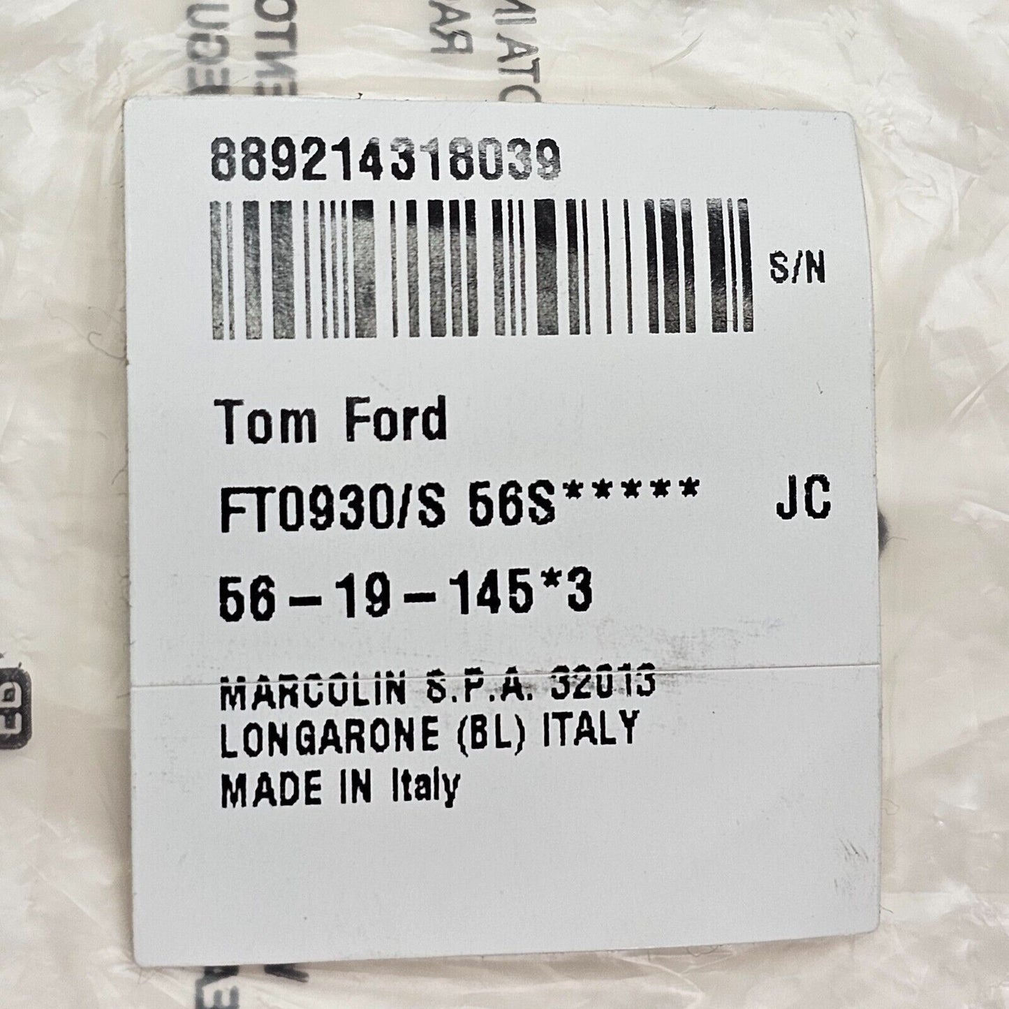 Tom Ford Sunglasses Gerard-02 Brown Striped Red Bordo FT0930 TF 930 56S 56mm