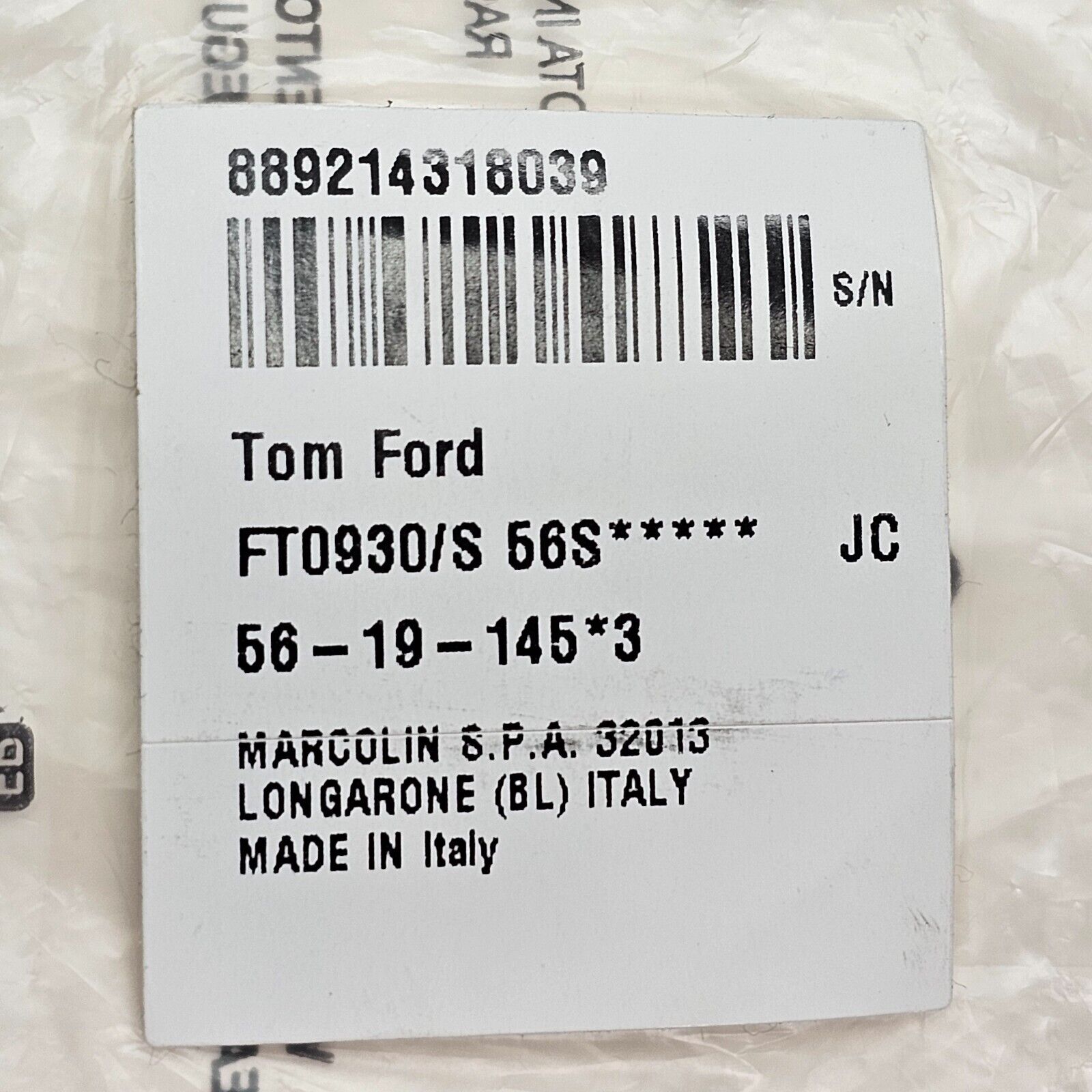 Tom Ford Sunglasses Gerard-02 Brown Striped Red Bordo FT0930 TF 930 56S 56mm