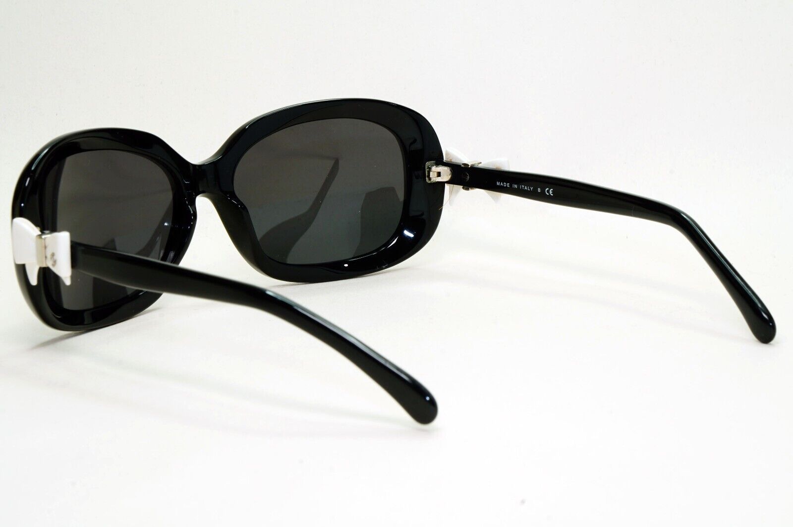 Chanel Sunglasses Bow White Black Square Year 2010 5170 c.501/3C 50mm 230924