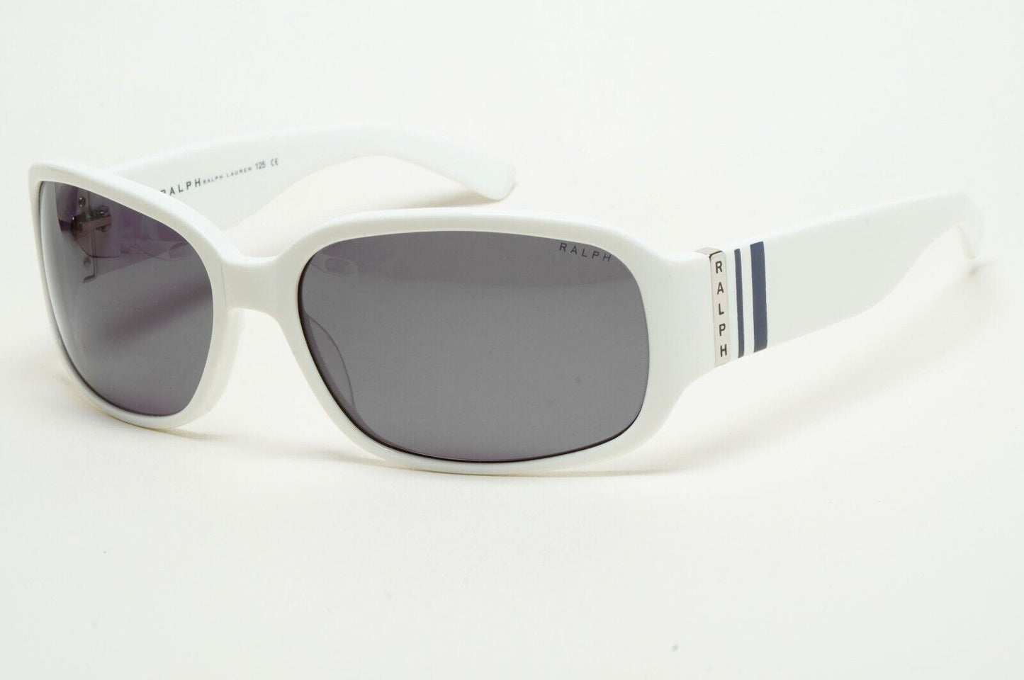 Ralph Lauren Sunglasses 2006 Vintage White Grey Wrap Unisex 7580/S TW9Y1 211124