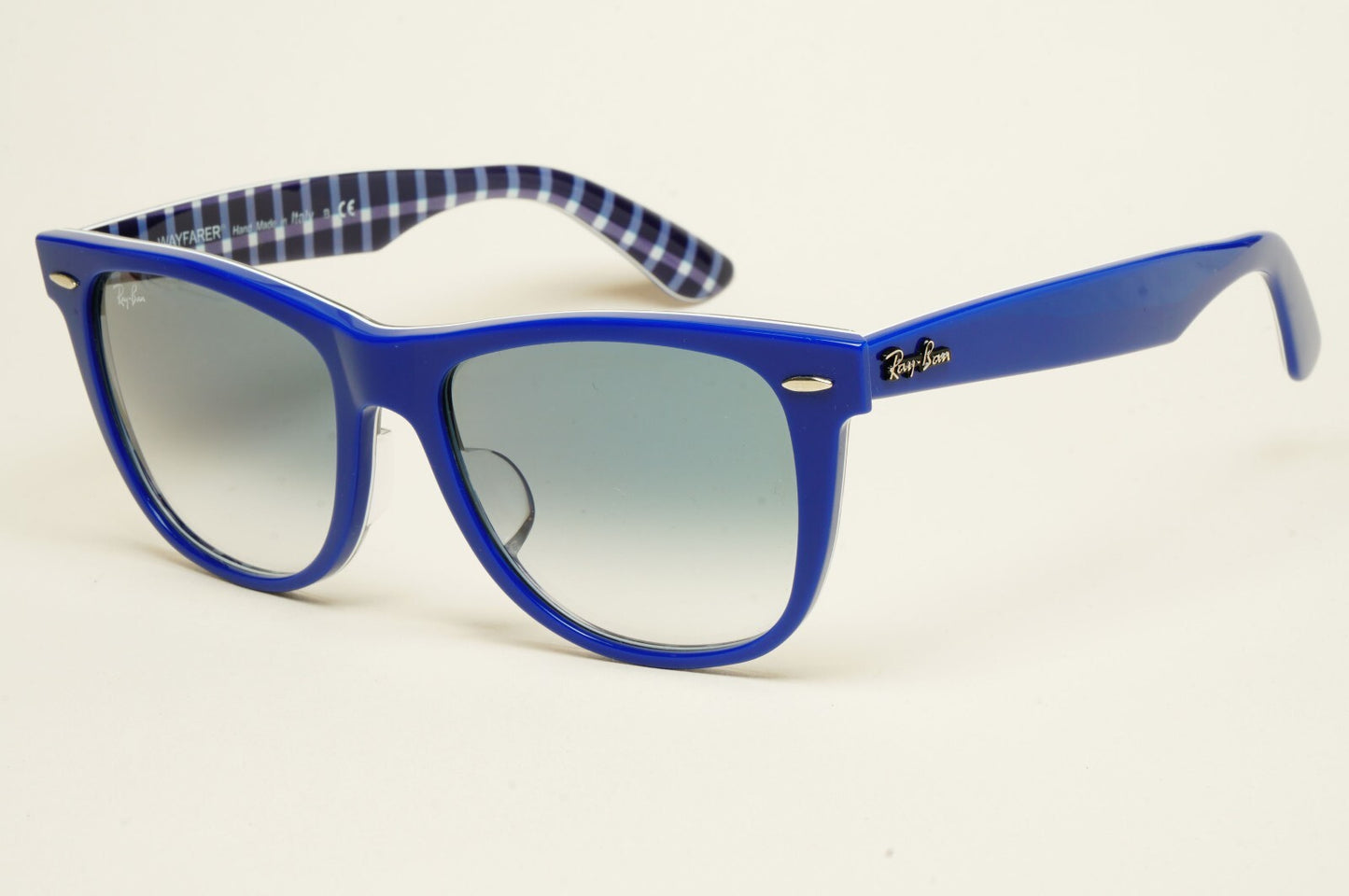 Ray-Ban Sunglasses Wayfarer Large Blue Gradient RB 2140-F 1319/3F 54mm