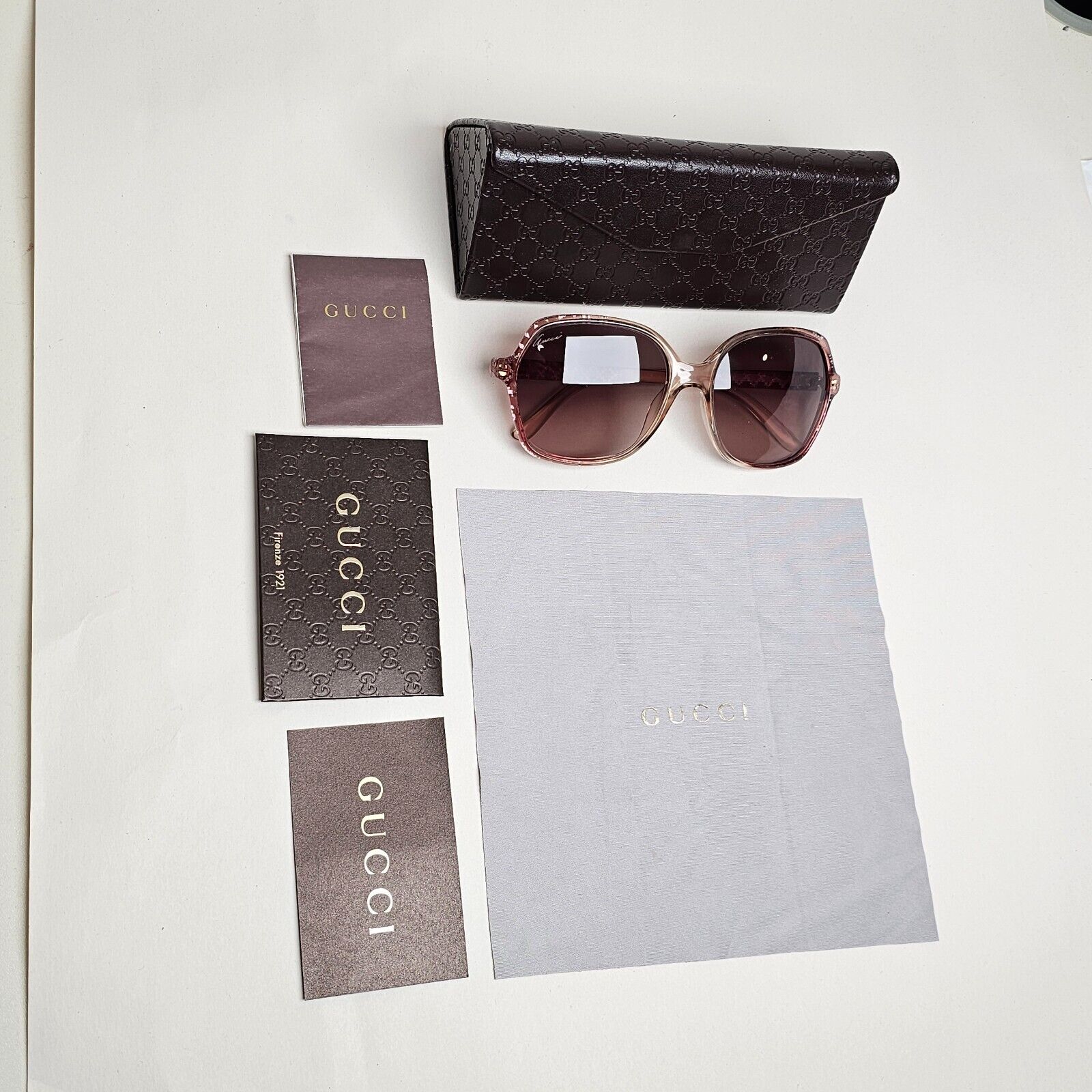 Gucci Sunglasses 2015 Square Monogram Brown Gradient GG 3632/S VSFXQ 170125