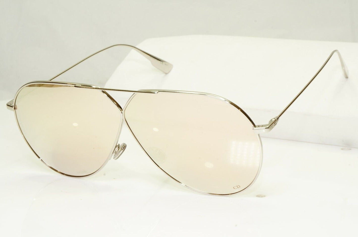 Dior Mirror Palladium Gold Pilot Metal Sunglasses Mens Womens Stellaire 3 010SQ