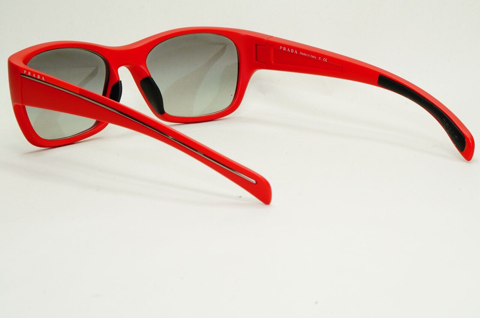 Prada Sunglasses 2007 Vintage Rare Red Square PS07IS SPS 07I ZVI-3M1 53mm 270924