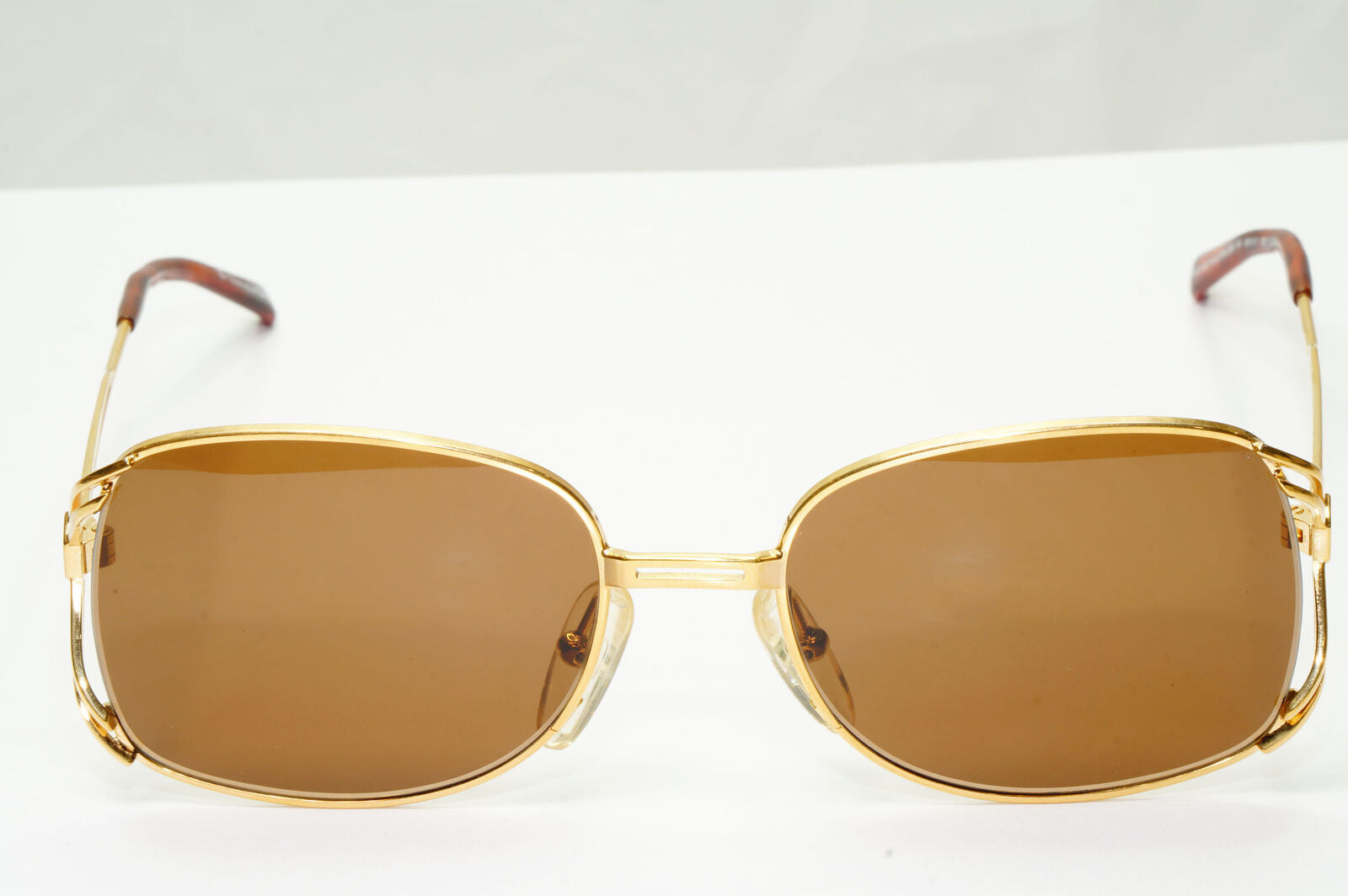Dior 1990s Vintage Sunglasses Austria Gold Brown Square Retro 2694 40 37420