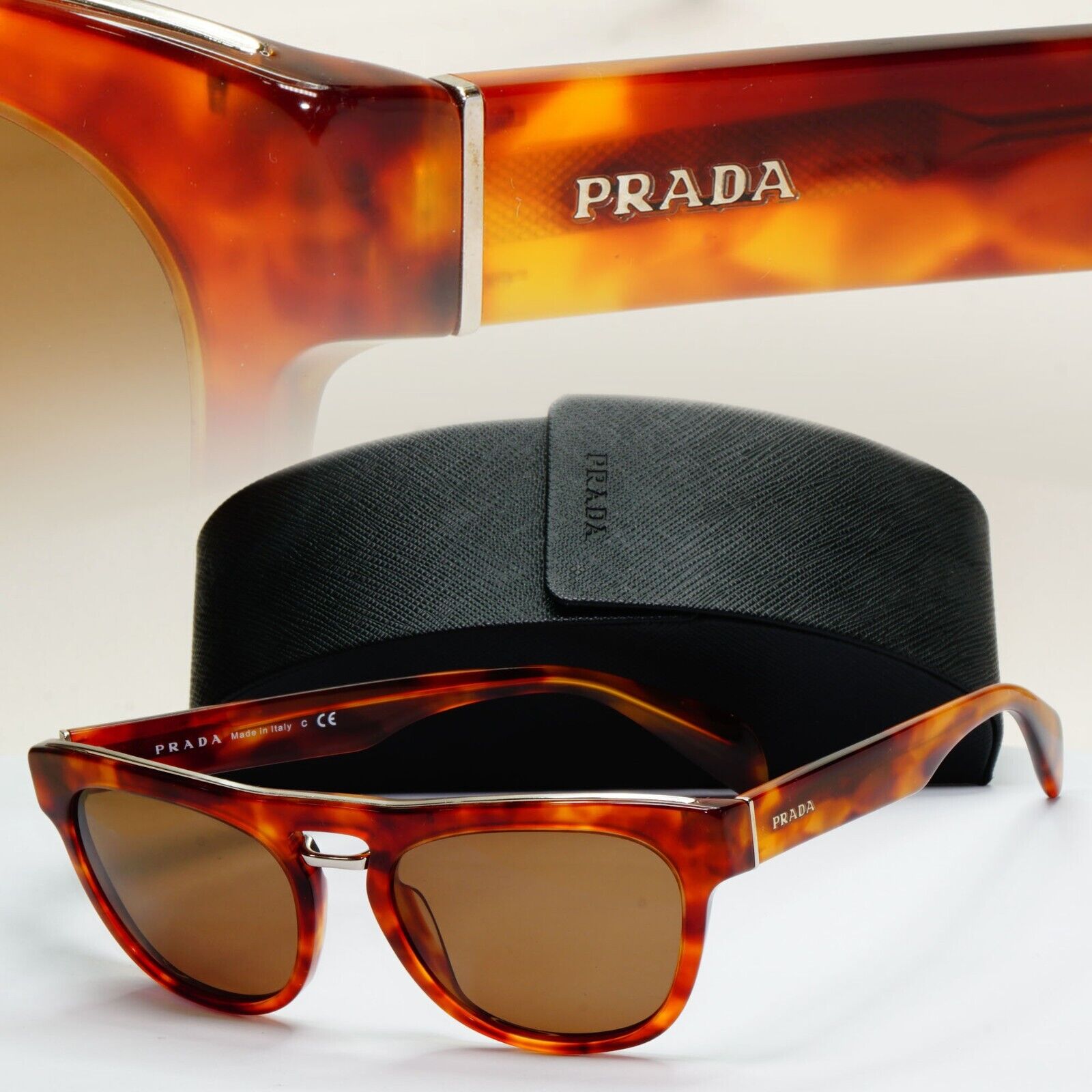 Prada Sunglasses 2012 Vintage Brown Unisex PR10PS SPR 10P 4BW-6S1 260724
