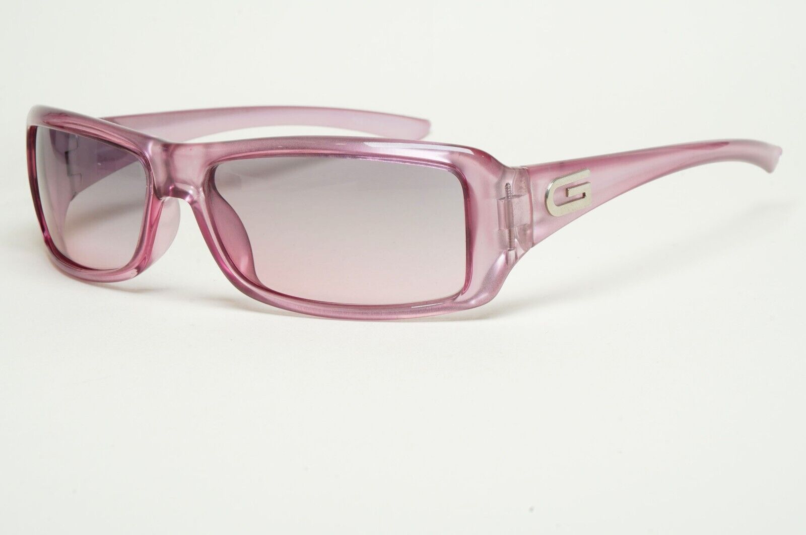 Gucci Sunglasses 2002 Vintage Lilac Pale Pink Rectangle GG 2551/S LT8 050225