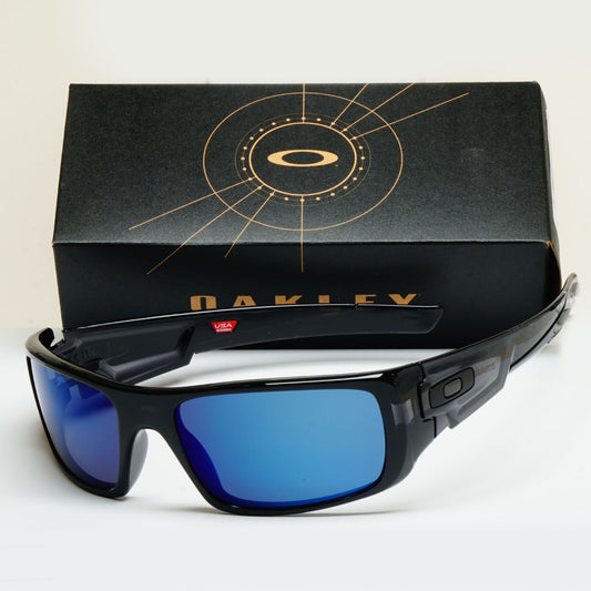 Oakley Sunglasses Crankshaft Ice Iridium Blue Mirror Black Ink OO 9239 26