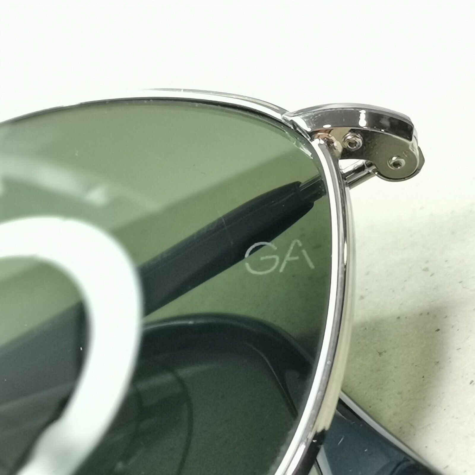 Authentic Giorgio Armani 1997 Vintage Sunglasses Silver Mens Womens 627 707 L