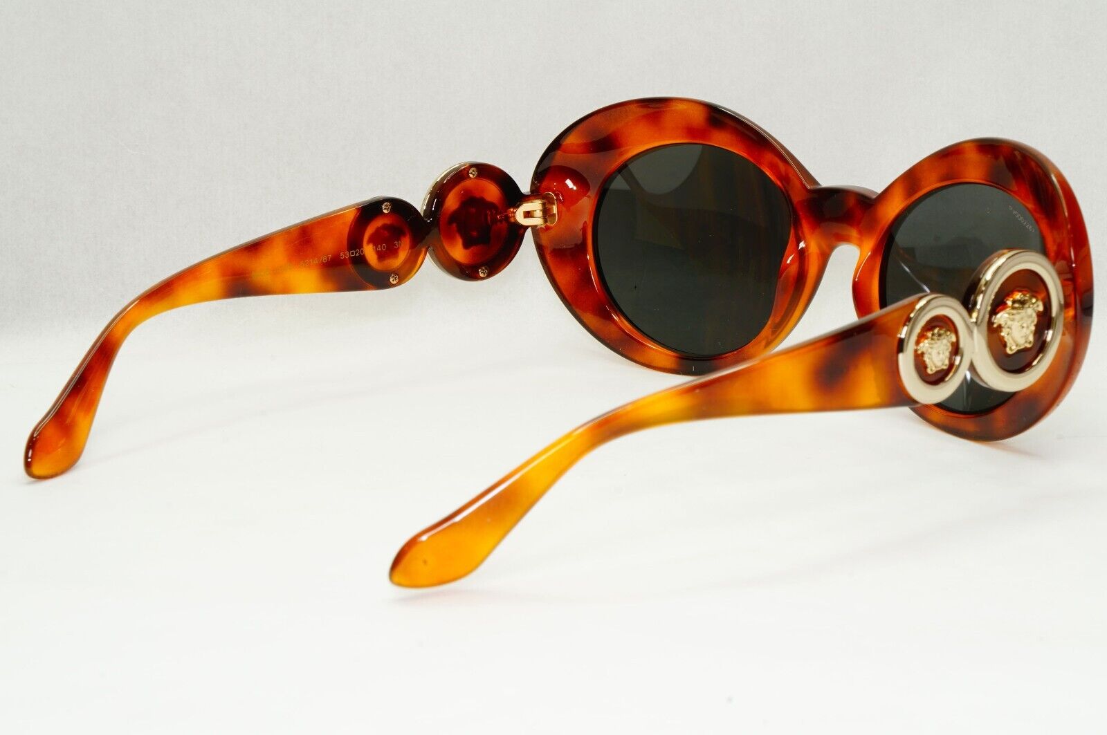 Versace Sunglasses Brown Gold Medusa 96 Tribute Collection MOD VE 4329 5214/87