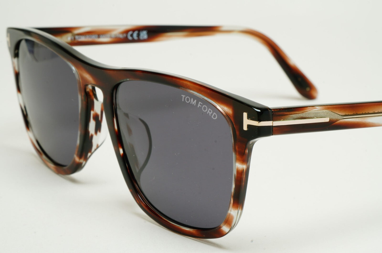 Tom Ford Sunglasses Gerard-02 Square Brown Tortoise Grey FT0930-F TF 930-F 56A