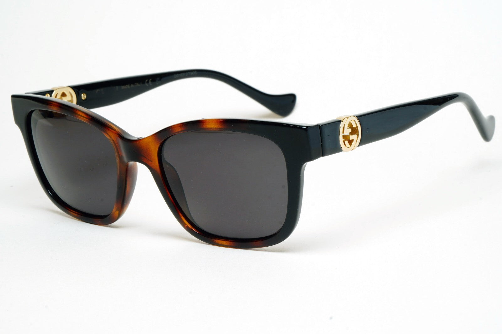 Gucci Sunglasses 2022 Black Brown Gold Square GG1025O 005 51mm 100325