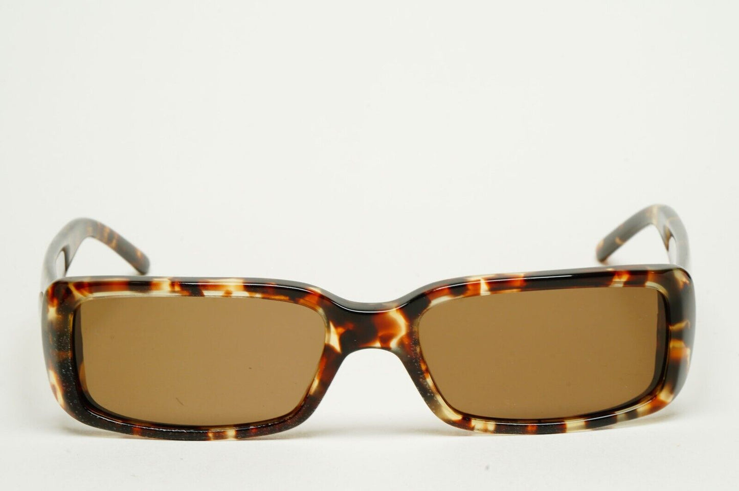 Gucci Sunglasses 1998 Vintage Brown Tortoise Rectangle GG 2450/S 4TM 52mm 120125