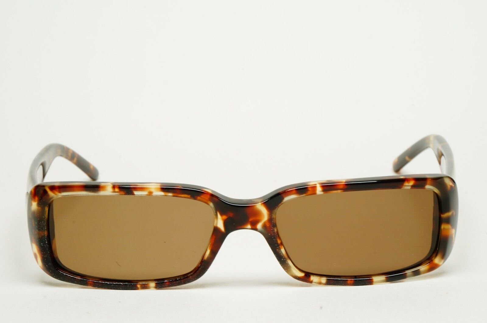 Gucci Sunglasses 1998 Vintage Brown Tortoise Rectangle GG 2450/S 4TM 52mm 120125