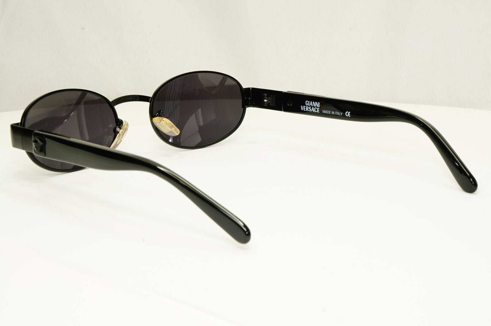 Gianni Versace 1996 Vintage Mens Metal Black Medusa Sunglasses MOD X18 COL 028